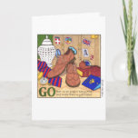 Carte Go Make Disciples Birthday Card<br><div class="desc">Say thank you to the man who has worked hard and traveled far with this charming card featuring Matthew 28:19. Customize the message to say just what you want and personalize with any name.</div>