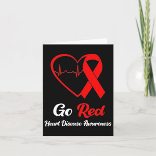Carte Go Red Mois national de sensibilisation aux maladi