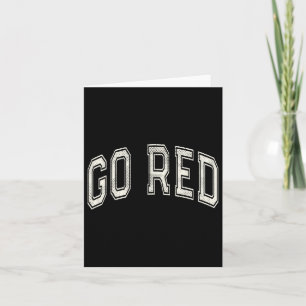 Carte Go Red Summer Camp Team Competition Couleur Event