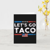 Carte Go Taco - Vintage 1 (Fleur jaune)