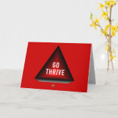 Carte GO THRIVE & INSPIRE - Trendium Authentic (Fleur jaune)