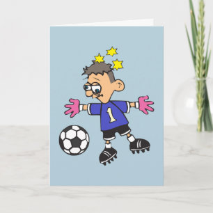 Carte Goalkeeper du football