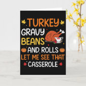 Carte Gobble jusqu'à ce que vous tourbillonnez la Turqui (Fleur jaune)