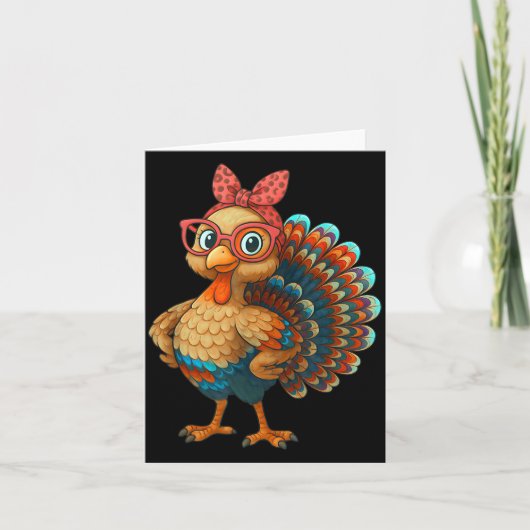 Carte Gobble Turkey Day Happy Thanksgiving For Toddlers (Devant)