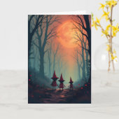 Carte Goblins et Halloween de la lune de feu (Fleur jaune)