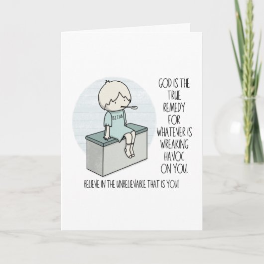 Carte God is the Remedy (Devant)