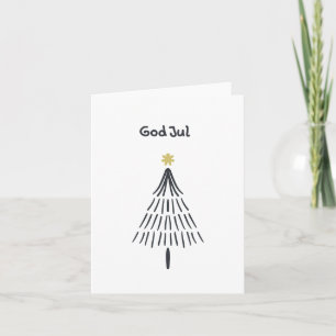 Carte God Jul, Noël norvégien