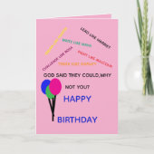 Carte God Said (Devant)