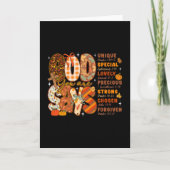 Carte God Says You Are Fall Vibes Autumn Religious Chris (Devant)