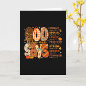 Carte God Says You Are Fall Vibes Autumn Religious Chris (Fleur jaune)