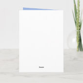 Carte Goddaughter 4th Birthday Snowman with Snowy Four (Dos)