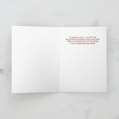 Carte Goddaughter Birthday Botanical Peach Magnolias (Intérieur)