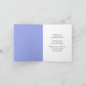 Carte Goddaughter Happy First Mother’s Day Bluebird (Intérieur)