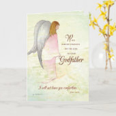 Carte Godfather Sympathy Angel (Fleur jaune)