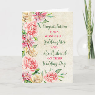 Carte Godgirl et son mari Félicitations