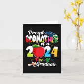 Carte Godmère De 2024 Pré-k Graduate Mothers Day Grad (Fleur jaune)