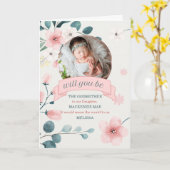 Carte Godmère demander des fleurs de pêche avec la photo (Fleur jaune)