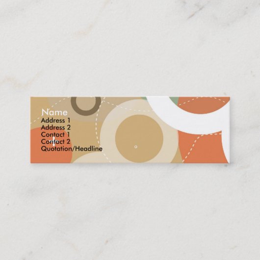 Carte Gogo de profil (Devant)