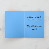 Carte Going Away (Intérieur)