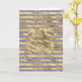 Carte Gold Antique Purple Parties scintillant Glitz Stri (Fleur jaune)