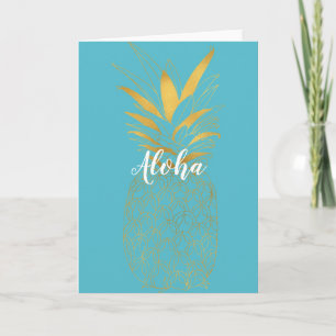 Carte Gold Aqua Aloha