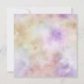 Carte Gold Aqua Parties scintillant Dream Purple Sirène (Dos)