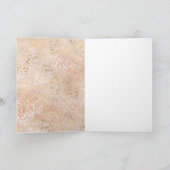 Carte Gold Blush Rose Leopard (Intérieur)