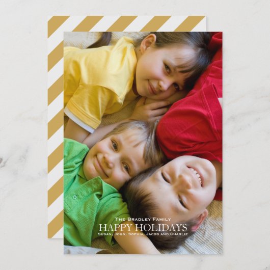 Carte Gold Bold (Devant / Derrière)