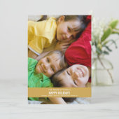 Carte Gold Bold (Debout devant)