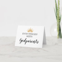 Gold Crown Princess a besoin de parents de Dieu Ba