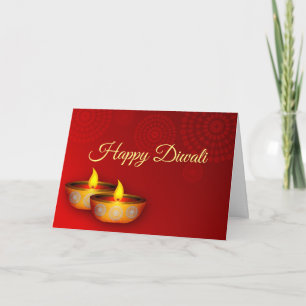 Carte Gold Diyas sur rouge
