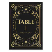 Carte Gold Elegant Mystical Tarot (Dos)