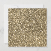 Carte Gold et White Citrouille Fall merci (Dos)