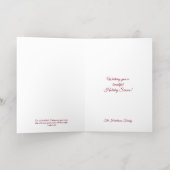 Carte Gold Foil Christian Photo (Couchage intérieur)