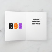 Carte Gold Happy Halloween (Intérieur)