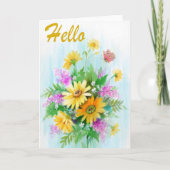 Carte Gold Hello (Devant)