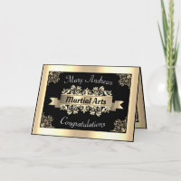 Gold Martial Arts Sport Bravo