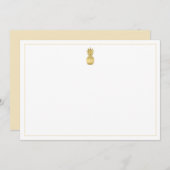 Carte Gold Pineappy Note (Devant / Derrière)
