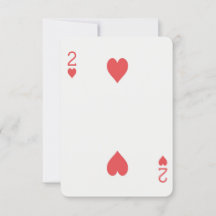 Carte Gold Playing Las Vegas Mariage Place Card