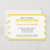 Carte Gold Strike et Sunflower After Party (Devant)