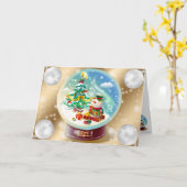 Carte Gold Winter (Fleur jaune)