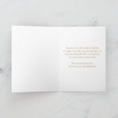 Carte Golden 50th Anniversary Ordination Priest à l'aute (Intérieur)