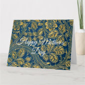 Carte Golden Blue Elegance (Devant)