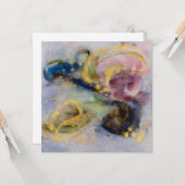 Carte Golden blush dream (Devant/Arrière en situation)