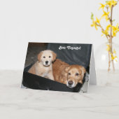 Carte Golden Bon Voyage (Fleur jaune)