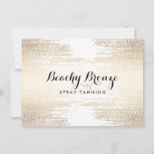 Carte Golden Bronze Confetti Dots Certificat cadeau (Dos)