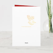 Carte Golden Chinese Paper-cut Rat Année 2020 GC (Dos)