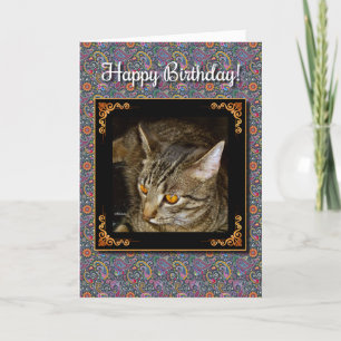 Carte Golden Eyes Birthday