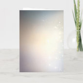 Carte Golden Floral Holiday Card (Dos)