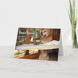 Carte Golden Ironing Out Encouragement